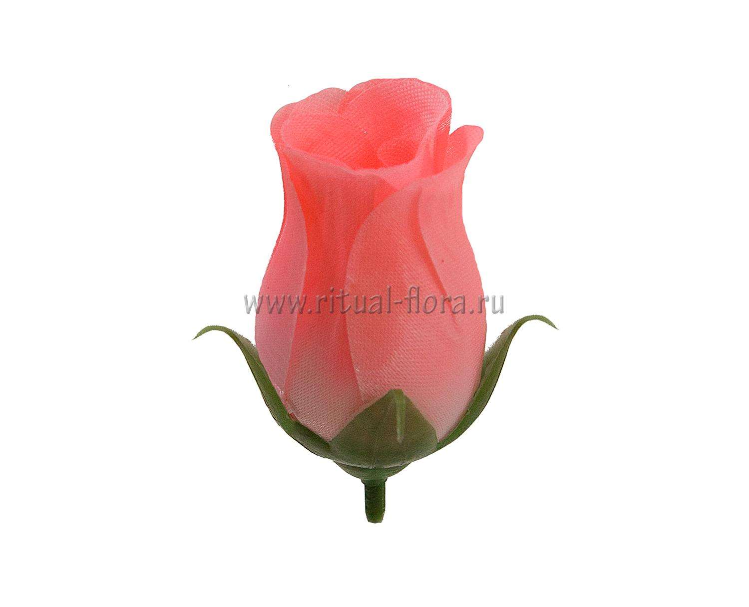 Роза бутон Акварель №38 (1/100) розовый